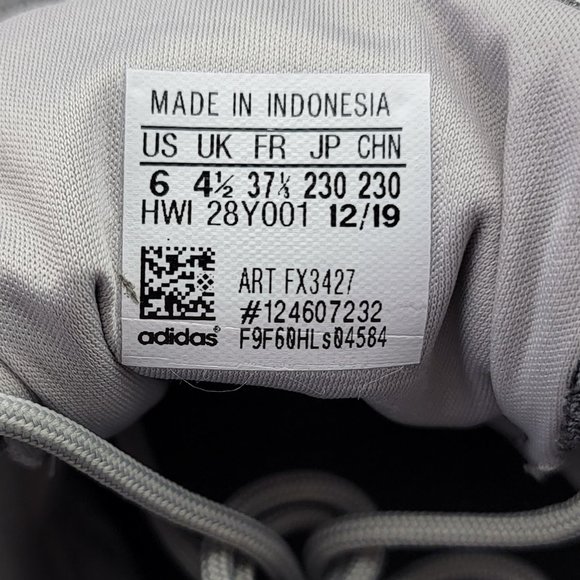 Adidas QT Racer, Grey, Women's Running Shoe - Picture 10 of 12